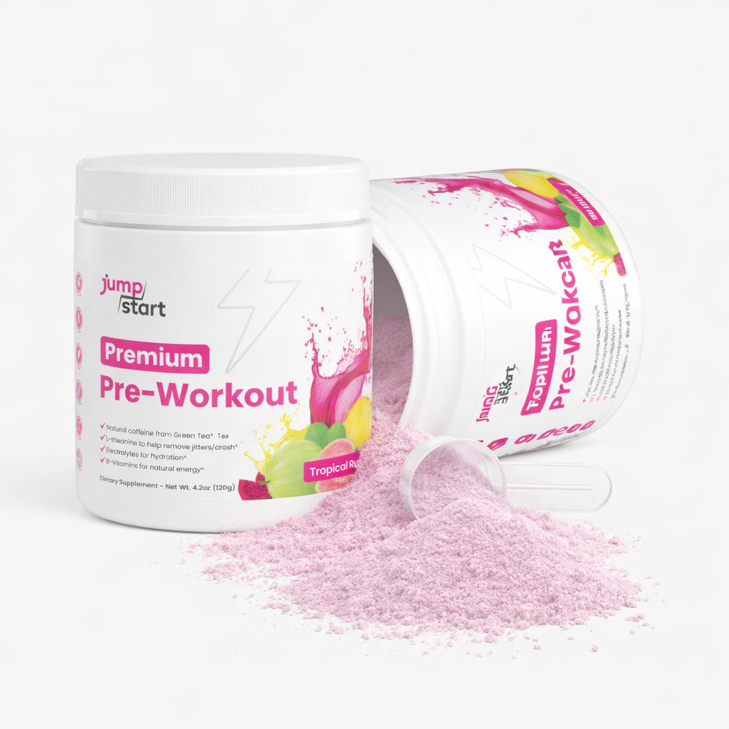 Pre-Workout Tropical Rush - Sugar Free Natural Caffeine Engery
