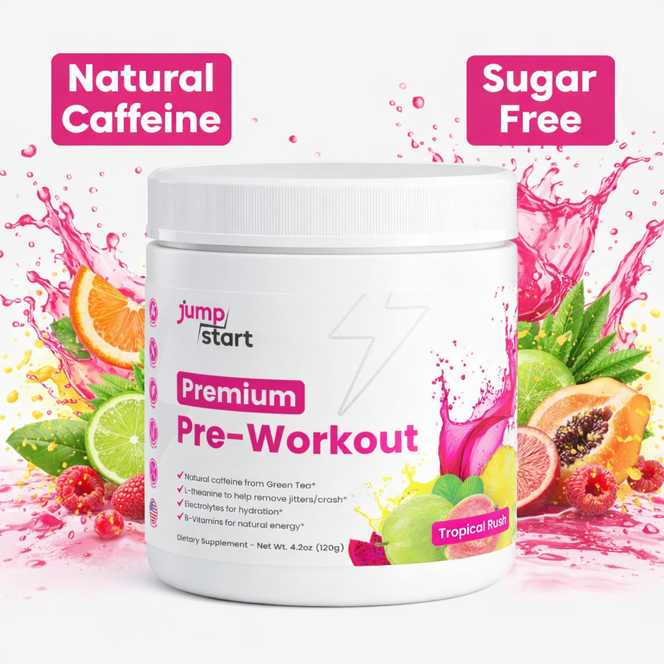 Pre-Workout Tropical Rush - Sugar Free Natural Caffeine Engery